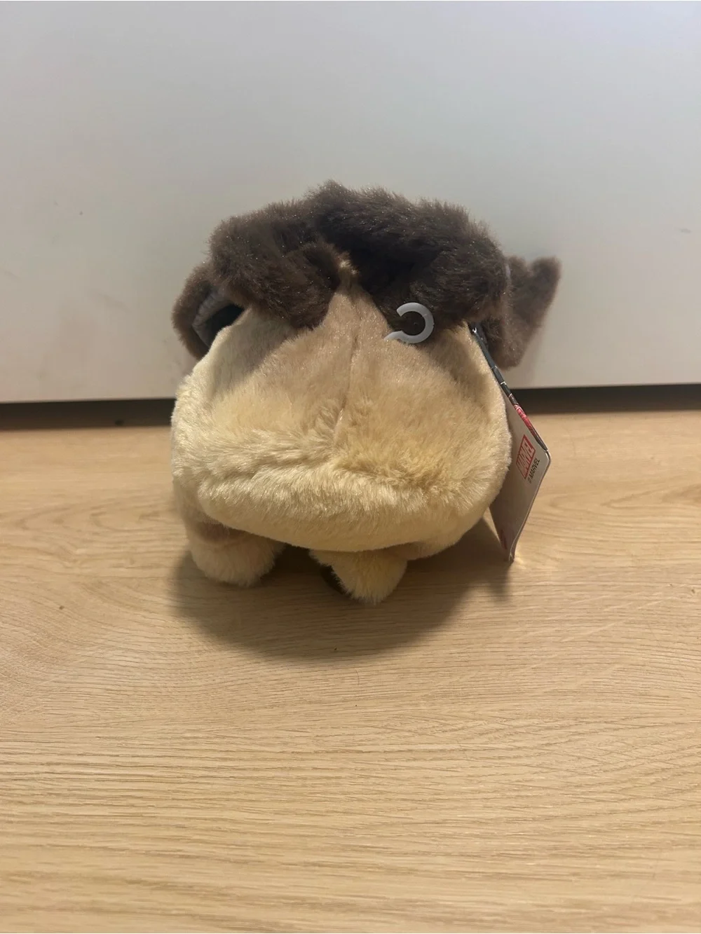 Marvel Tan and Brown Plush Morris Toy with Colorful Wing Detail